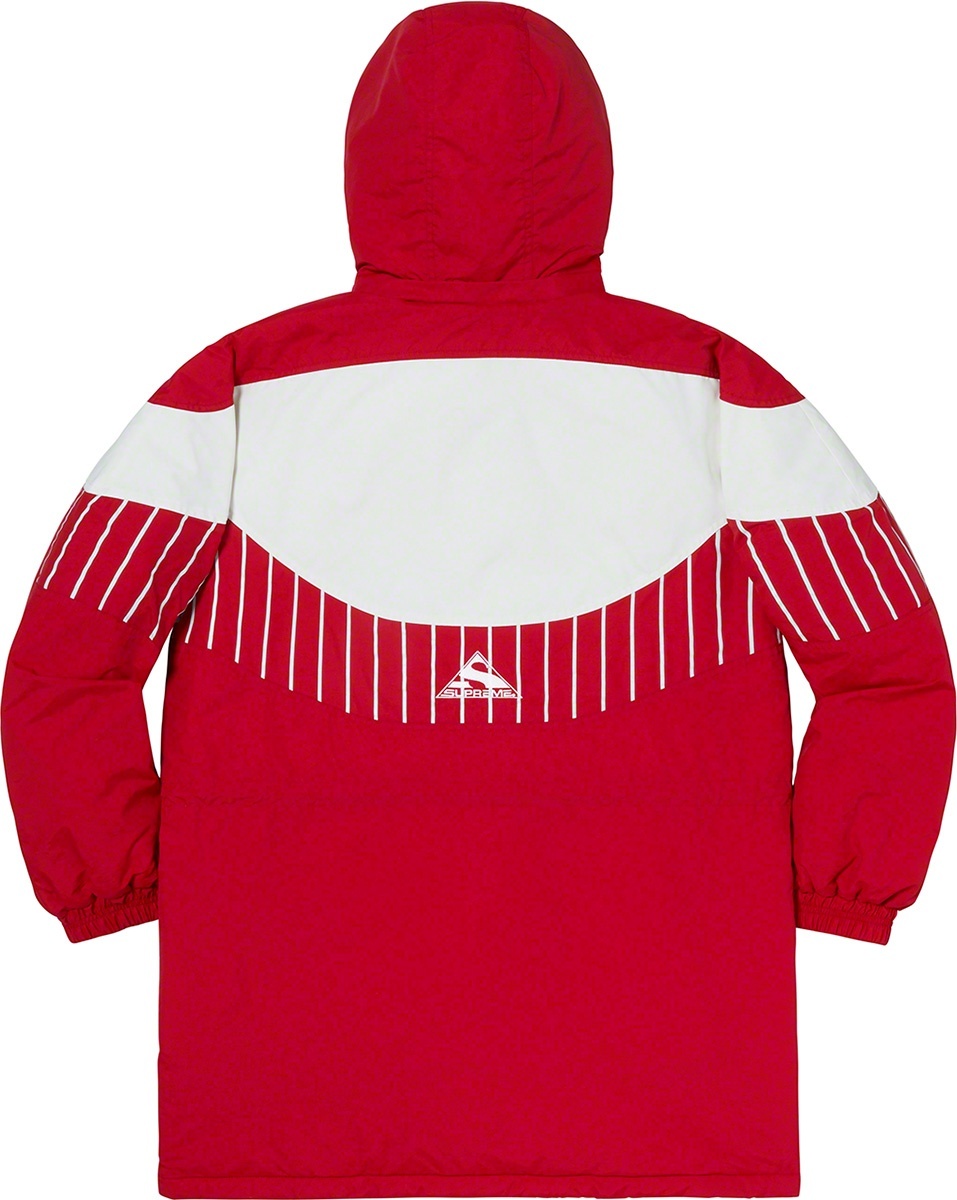 Pinstripe Panel Sports Parka view 23
